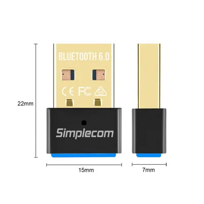 Simplecom NB600 USB Bluetooth 6.0 Adapter