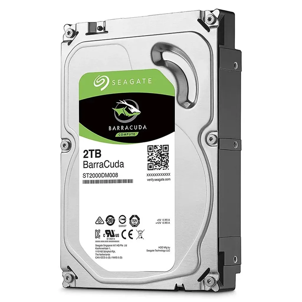 Seagate Barracuda 2TB SATA 3.5" HDD